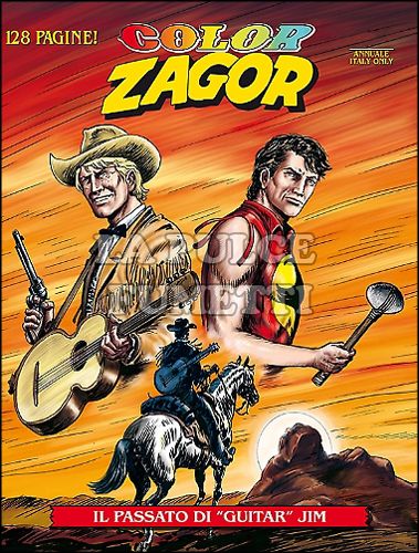 COLOR ZAGOR # 3: IL PASSATO DI "GUITAR" JIM